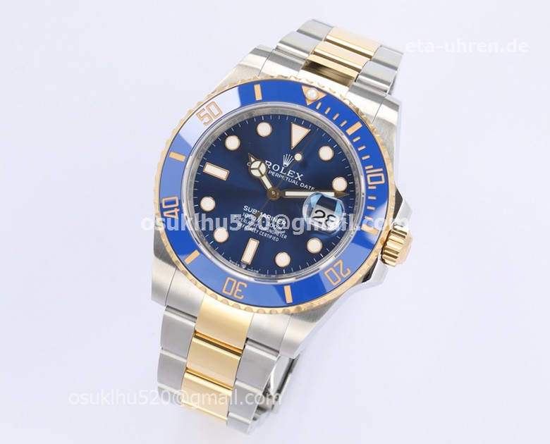 Rolex Submariner 126613LB Stahl und Gelbgold 904L blaues Keramik Lünette Rolex Submariner 126613LB Stahl und Gelbgold 904L blaues Keramik Lünette