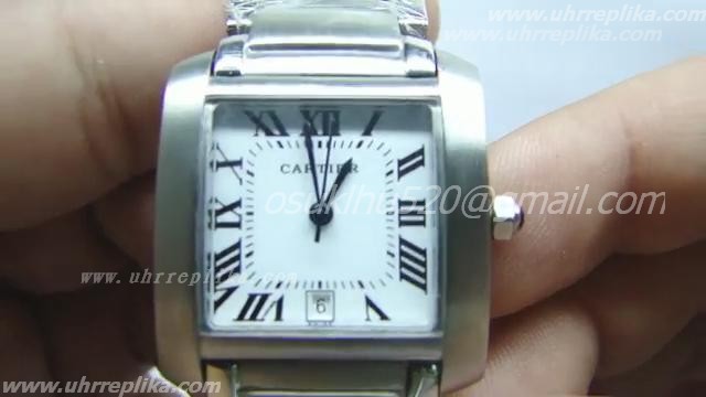 Cartier Tank replica Francaise Edelstahl Cartier Tank replica Francaise Edelstahl