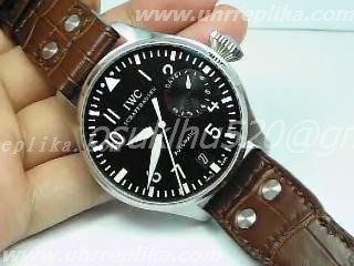 IWC fakes Uhren Classic Big Pilot schwarzes Zifferblatt IWC fakes Uhren Classic Big Pilot schwarzes Zifferblatt