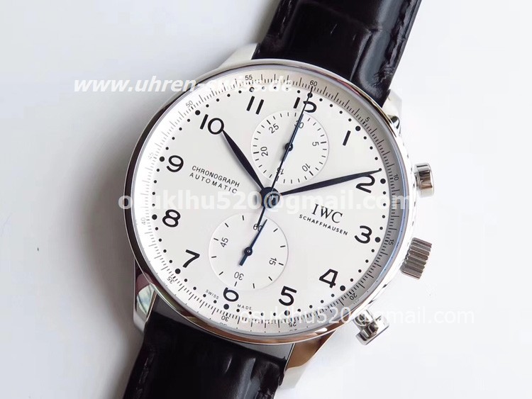 iwc portugieser replica chrono Weiss silber iwc portugieser replica chrono Weiss silber