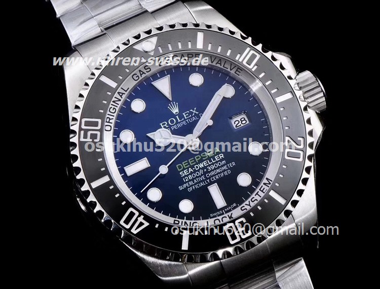 Rolex Sea Dweller D-blue 904L Edelstahl Swiss ETA Rolex Sea Dweller D-blue 904L Edelstahl Swiss ETA