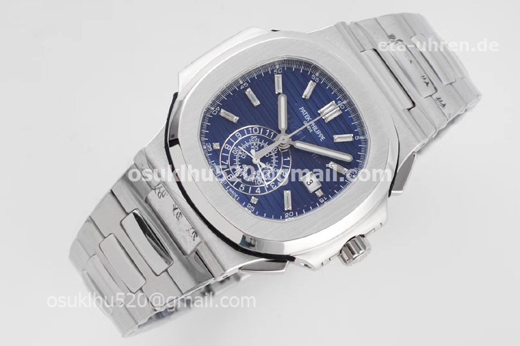 Patek Nautilus Chrono 5976/1G 40th Anniversary blaues Zifferblatt Patek Nautilus Chrono 5976/1G 40th Anniversary blaues Zifferblatt