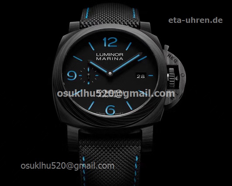 Panerai Luminor Marina Carbonech 44MM PAM01661 Blue accent Panerai Luminor Marina Carbonech 44MM PAM01661 Blue accent