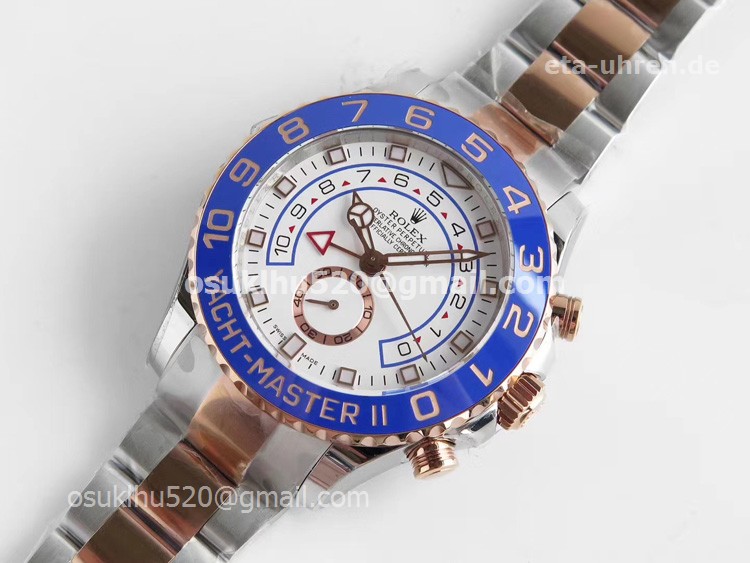 Rolex Yacht-Master II Oystersteel and Everose Gold Herrenuhr 116681 Rolex Yacht-Master II Oystersteel and Everose Gold Herrenuhr 116681