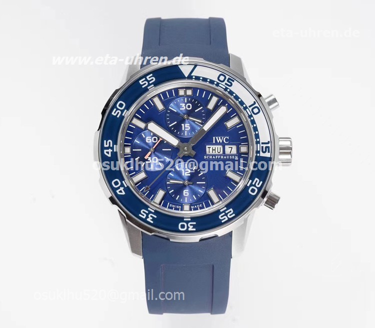 IWC Aquatimer Chronograph Cousteau Divers IW378201 Edelstahl Uhren IWC Aquatimer Chronograph Cousteau Divers IW378201 Edelstahl Uhren