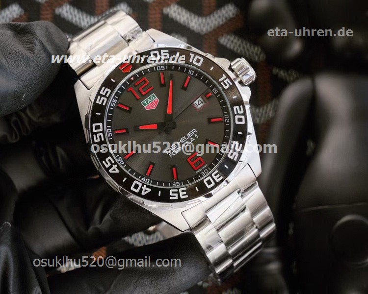 Tag Formula1 41mm Uhren Keramiklünette schwarz-rotes Zifferblatt Tag Formula1 41mm Uhren Keramiklünette schwarz-rotes Zifferblatt