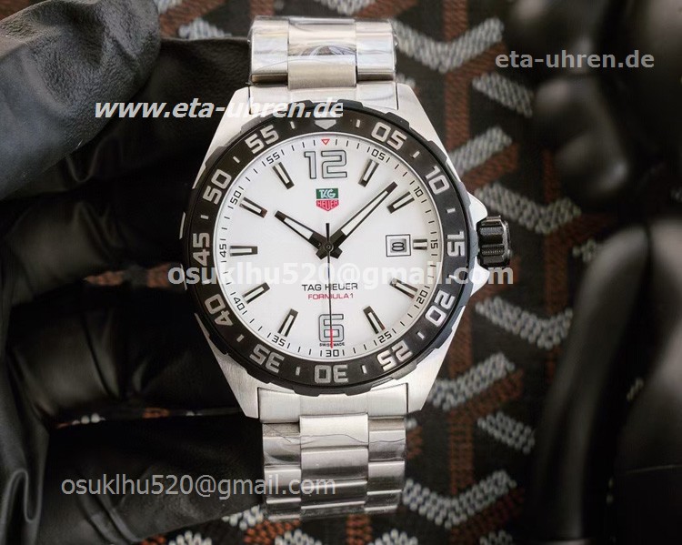 Tag Heuer Formula1 billige Uhren Keramiklünette weißes Zifferblatt Tag Heuer Formula1 billige Uhren Keramiklünette weißes Zifferblatt