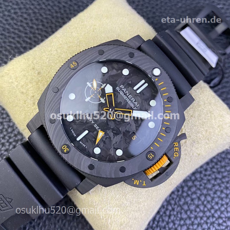 Panerai Submersible GMT Navy Seals Carbon Black 44mm Hurrenuhr 1 :1 Panerai Submersible GMT Navy Seals Carbon Black 44mm Hurrenuhr 1 :1