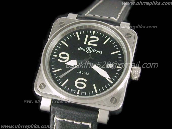 bell & ross 01-92 replica Edelstahl Black 46mm bell & ross 01-92 replica Edelstahl Black 46mm
