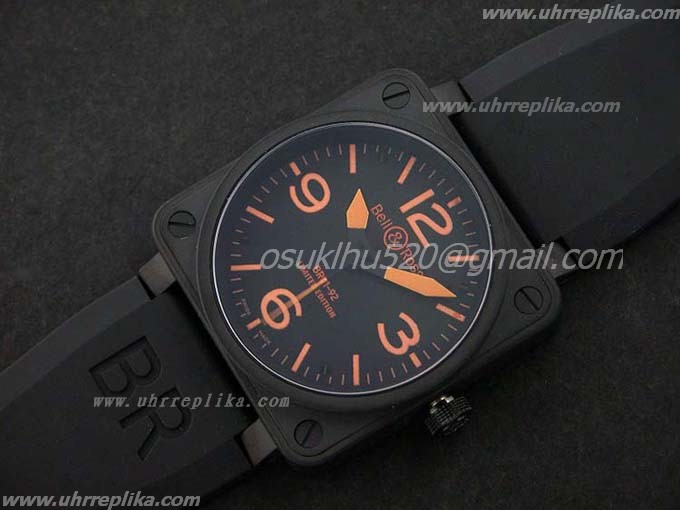Bell Ross 01-92 PVD black orange Bell Ross 01-92 PVD black orange