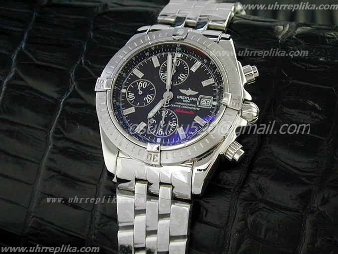 breitling chronomat replica Evolution Edelstahl schwarzes Zifferblatt breitling chronomat replica Evolution Edelstahl schwarzes Zifferblatt