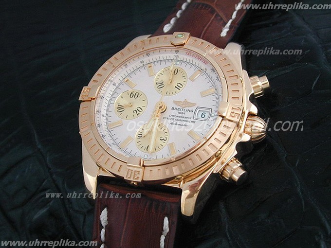 breitling chronomat replica Evolution weißes Zifferblatt Full Gold breitling chronomat replica Evolution weißes Zifferblatt Full Gold