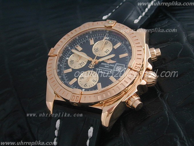 breitling chronomat replica Evolution Schwarzes Zifferblatt Full Gold breitling chronomat replica Evolution Schwarzes Zifferblatt Full Gold