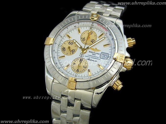 breitling chronomat replica Evolution weißes Zifferblatt two tone breitling chronomat replica Evolution weißes Zifferblatt two tone