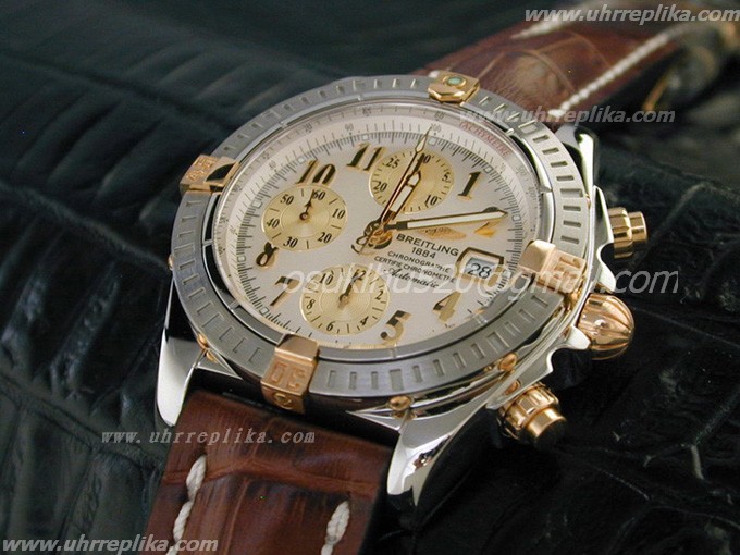 breitling chronomat evolution replica TT/TT White Num breitling chronomat evolution replica TT/TT White Num