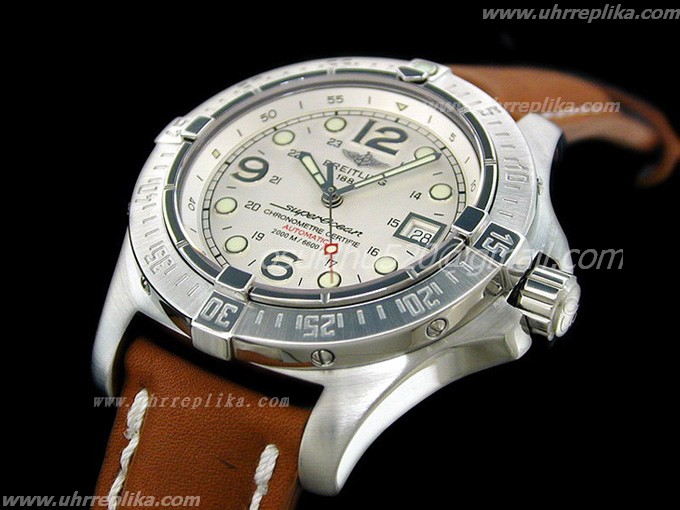 breitling replica china SuperOcan SteelFish Swiss ETA 2836 White breitling replica china SuperOcan SteelFish Swiss ETA 2836 White