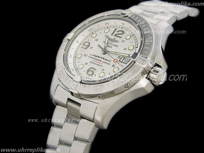 breitling replica eta SuperOcan SteelFish White breitling replica eta SuperOcan SteelFish White