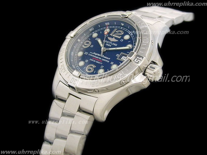 breitling replica eta SuperOcan SteelFish Blue breitling replica eta SuperOcan SteelFish Blue