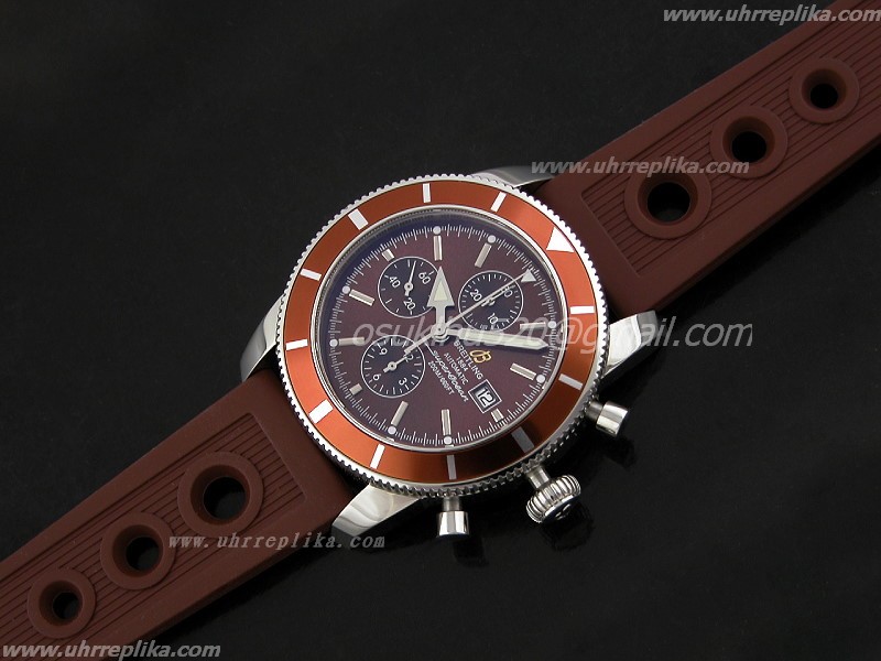 breitling fälschung Superocean Chrono Gummi-Armband Coffee Asian 7750 breitling fälschung Superocean Chrono Gummi-Armband Coffee Asian 7750