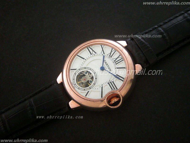 cartier tourbillon replica White Balon Bleu Rose Gold 42mm cartier tourbillon replica White Balon Bleu Rose Gold 42mm