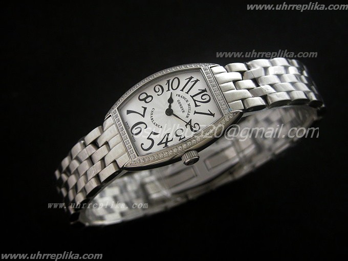 FRANCK MULLER Casablanca replica Ladies Quartz 24mm White FRANCK MULLER Casablanca replica Ladies Quartz 24mm White