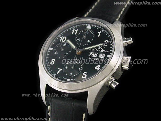 fake iwc watches Pilot FliegerGraph schwarzes fake iwc watches Pilot FliegerGraph schwarzes