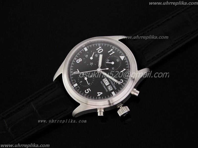 Replica IWC Pilot herren 39mm Date-day Swiss Valjoux 7750 Replica IWC Pilot herren 39mm Date-day Swiss Valjoux 7750