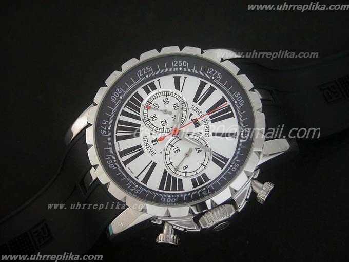 roger dubuis replica uhren Excalibur Chrono Weiss Japanese Quartz roger dubuis replica uhren Excalibur Chrono Weiss Japanese Quartz