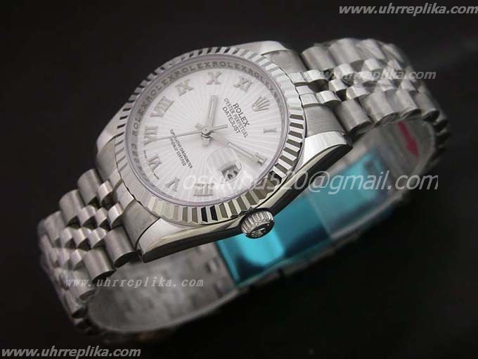 rolex uhren replik DateJust Silver Weiß 36mm rolex uhren replik DateJust Silver Weiß 36mm