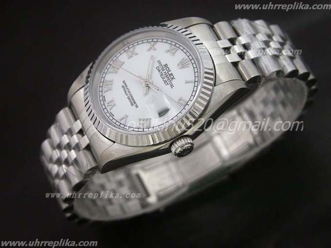 rolex DateJust fälschungen uhren weiß roman Weiß 36mm rolex DateJust fälschungen uhren weiß roman Weiß 36mm