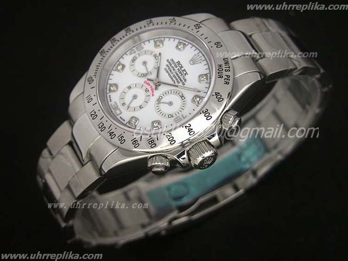 Rolex daytona fälschung uhren weiß silver subdial diamanten Rolex daytona fälschung uhren weiß silver subdial diamanten
