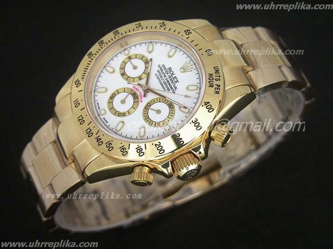 Rolex daytona replica automatikuhr 116528 replica weiß RG Rolex daytona replica automatikuhr 116528 replica weiß RG