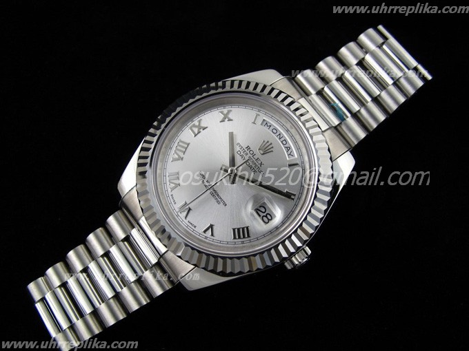 rolex Day-Date II imitate uhren Silver Roman 3156 rolex Day-Date II imitate uhren Silver Roman 3156