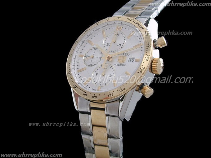 tag heuer replica Aquaracer Chronograph Two Tone Weiss tag heuer replica Aquaracer Chronograph Two Tone Weiss