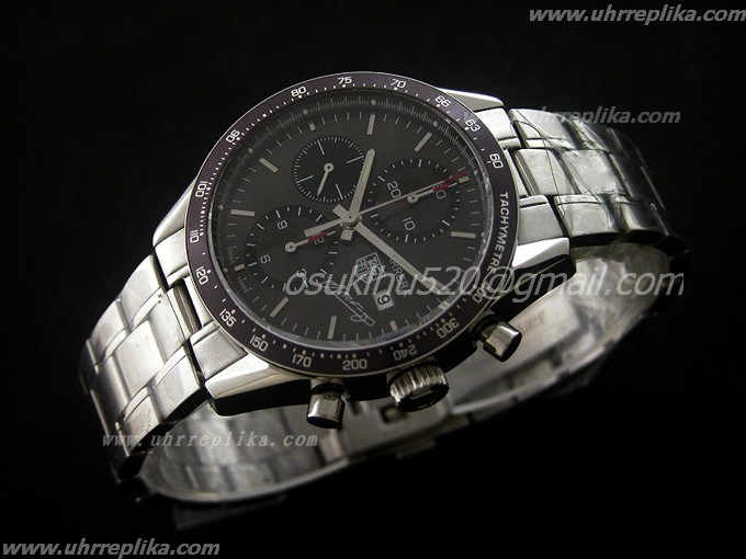 TAG Carrera replica 2008 Auto Chrono Brown TAG Carrera replica 2008 Auto Chrono Brown