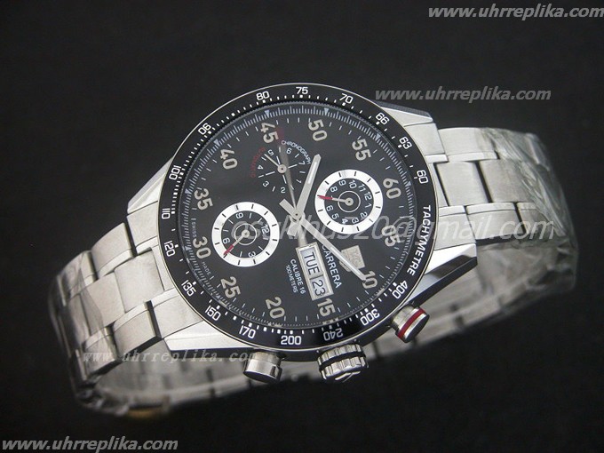 tag carrera replica watch Calibre 16 100m DayDate Automatic Schwarzes tag carrera replica watch Calibre 16 100m DayDate Automatic Schwarzes